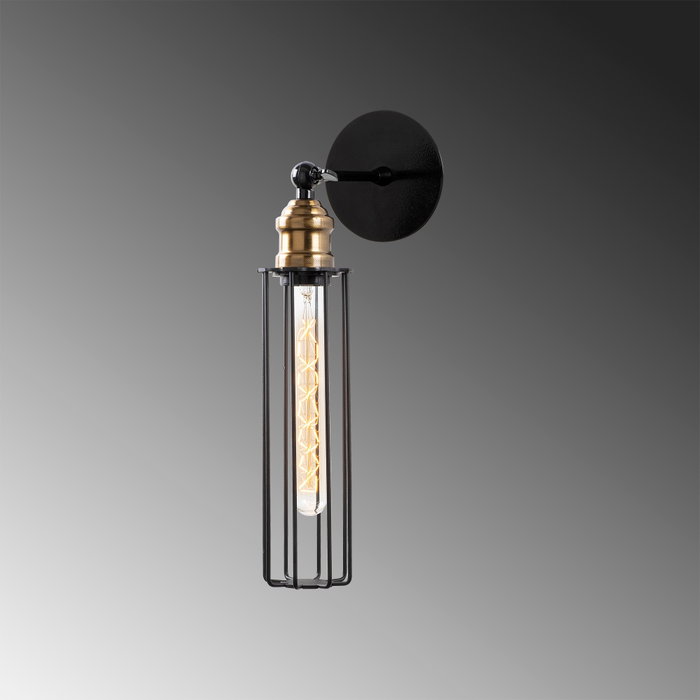 Opviq Zumra - 705-A Lámpara de pared negra